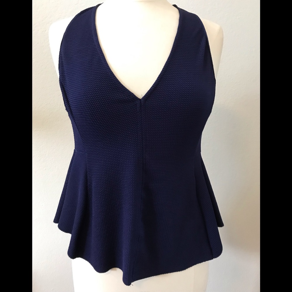 Zara flare tank/blouse